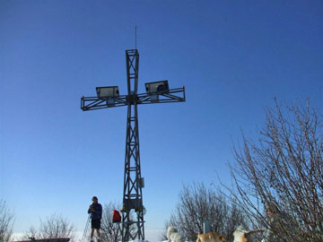 TRE CIME, TRE CROCI, TRE ESCURSIONI (CANTO ALTO, FILARESSA, PODONA) - Al monte Podona (anticima 1192 m. - cima 1227 m.) - FOTOGALLERY